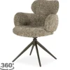 Eleonora Meubelen Eetkamerstoelen^Eetkamerstoel Taupe 96503 Darcio