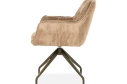 Eleonora Meubelen Eetkamerstoelen^Eetkamerstoel Taupe 96459 Hugo