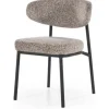 By-Boo Eetkamerstoelen^Eetkamerstoel Taupe 240171 Jari