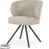 Eleonora Meubelen Eetkamerstoelen^Eetkamerstoel Taupe 96462 Jayson