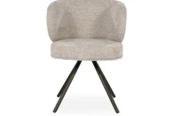 Eleonora Meubelen Eetkamerstoelen^Eetkamerstoel Taupe 96462 Jayson
