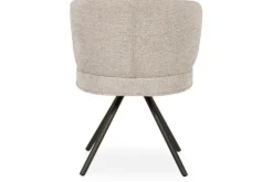 Eleonora Meubelen Eetkamerstoelen^Eetkamerstoel Taupe 96462 Jayson