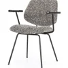 Eleonora Meubelen Eetkamerstoelen^Eetkamerstoel Taupe 95986 Jon