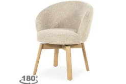 Eleonora Meubelen Eetkamerstoelen^Eetkamerstoel Taupe 96467 Livia