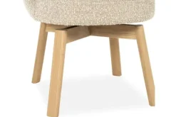 Eleonora Meubelen Eetkamerstoelen^Eetkamerstoel Taupe 96467 Livia