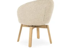 Eleonora Meubelen Eetkamerstoelen^Eetkamerstoel Taupe 96467 Livia