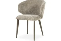 Eleonora Meubelen Eetkamerstoelen^Eetkamerstoel Taupe 96473 Mateo