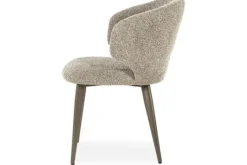 Eleonora Meubelen Eetkamerstoelen^Eetkamerstoel Taupe 96473 Mateo