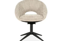 Eleonora Meubelen Eetkamerstoelen^Eetkamerstoel Taupe 96455 Nol