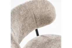 By-Boo Eetkamerstoelen^Eetkamerstoel taupe 230145 Oasis