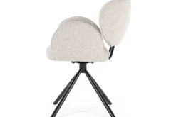 Eleonora Meubelen Eetkamerstoelen^Eetkamerstoel Taupe 96120 Rosalin