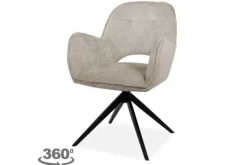 MySons Eetkamerstoel Taupe Alicia
