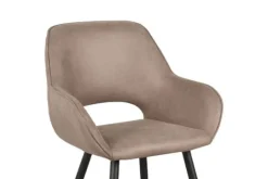 Sale Label51 Eetkamerstoel Taupe IH-50.222 Fer