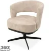 Online Monari Design Eetkamerstoel Velvet Beige Verto