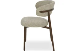 Best Livingfurn Eetkamerstoel Walnut Micah