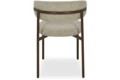 Best Livingfurn Eetkamerstoel Walnut Micah