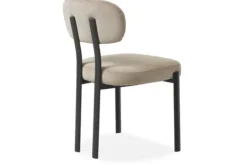 Kaizen Design Eetkamerstoelen^Eetkamerstoel Wave Beige - Black Ravon