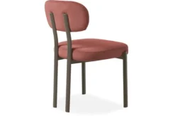 Kaizen Design Eetkamerstoelen^Eetkamerstoel Wave Burned Orange - Anodic Brown Ravon