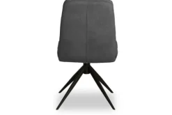 Olijk Eetkamerstoelen^Eetkamerstoel -Zorro Antracite Sylke