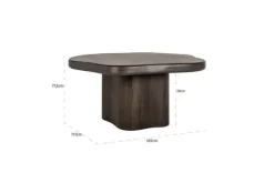 Clearance Richmond Interiors Eetkamertafel 212325 Sherman