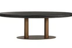 New Richmond Interiors Eetkamertafel black rustic 210955 Macaron