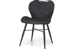 Olijk Eetkamerstoelen^Eetstoel - antraciet Bray