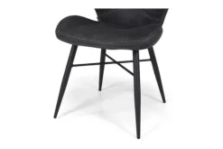 Olijk Eetkamerstoelen^Eetstoel - antraciet Bray