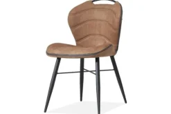 Olijk Eetkamerstoelen^Eetstoel - cognac Bray