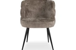 Richmond Interiors Eetkamerstoelen^Eetstoel 212321 Stone Chenille  Stella