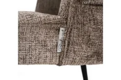 Richmond Interiors Eetkamerstoelen^Eetstoel 212321 Stone Chenille  Stella