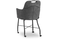 Olijk Eetkamerstoelen^Eetstoel antraciet Daira