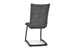 Olijk Eetkamerstoelen^Eetstoel antraciet Decca