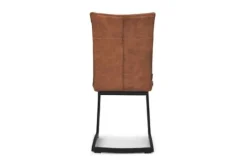 Olijk Eetkamerstoelen^Eetstoel cognac Decca