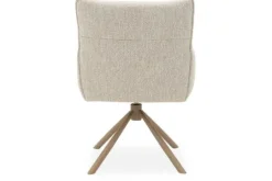 Hot Divani Eetstoel Lodge Linen 110 Pasmida |Wit|Bruin|Grijs|Zwart|Groen|Blauw|Oranje
