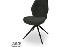 Online Olijk Eetstoel Miami Black Sieb
