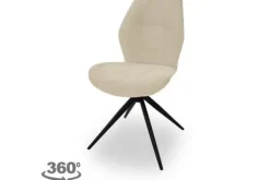 Olijk Eetkamerstoelen^Eetstoel Miami Toffee Sieb
