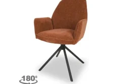 Tower Living Eetkamerstoelen^Eetstoel Pearl Copper Amaro