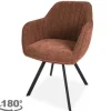 Tower Living Eetkamerstoelen^Eetstoel Pearl Copper Bruno