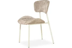 Outlet By-Boo Eetstoel Taupe 250193 Dare