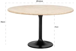 Richmond Interiors Eettafels^Eettafel 211595 Hampton