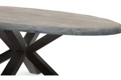 Country Style Eettafel  Albero Zwart
