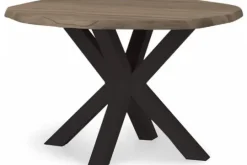 New Country Style Eettafel  Albero Zwart