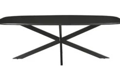 Livingfurn Eettafels^Eettafel Danish Oval Black Jesper