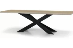 Country Style Eettafel Mensola Zwart