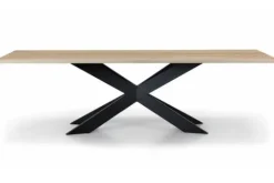 Country Style Eettafel Mensola Zwart
