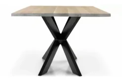 Country Style Eettafel Mensola Zwart