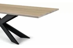 Country Style Eettafel Mensola Zwart