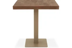 Clearance Label51 Eettafel Straight Edge Bruin