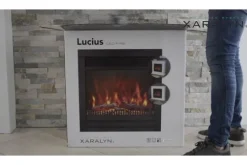 New Xaralyn Elektrische Lucius LED haard Corner F02 Cadiz