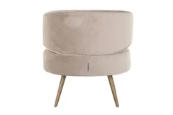 Richmond Interiors Fauteuil 211049 Khaki Velvet Hazel